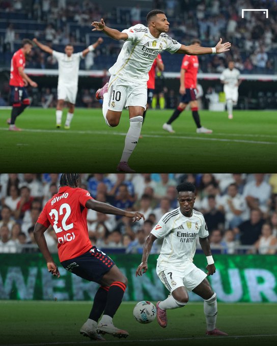 Mbappé Scores as Real Madrid Edge Osasuna in LaLiga