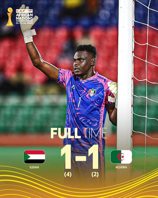 Sudan vs Algeria CHAN – Quarter-Final Penalty Drama