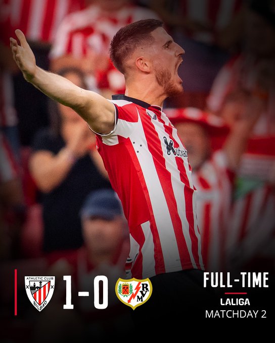La Liga 2025: Athletic Club Beat Rayo Vallecano 1-0