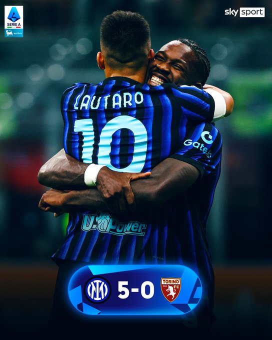 Cristian Chivu’s Inter Milan Thrash Torino 5-0 in Perfect Serie A Start