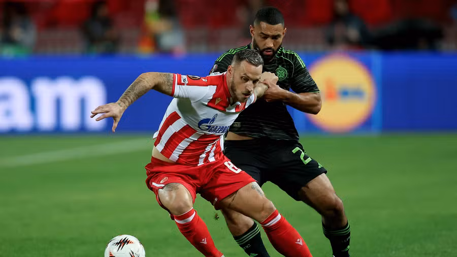 Red Star vs Celtic Ends 1-1 in Europa League Clash