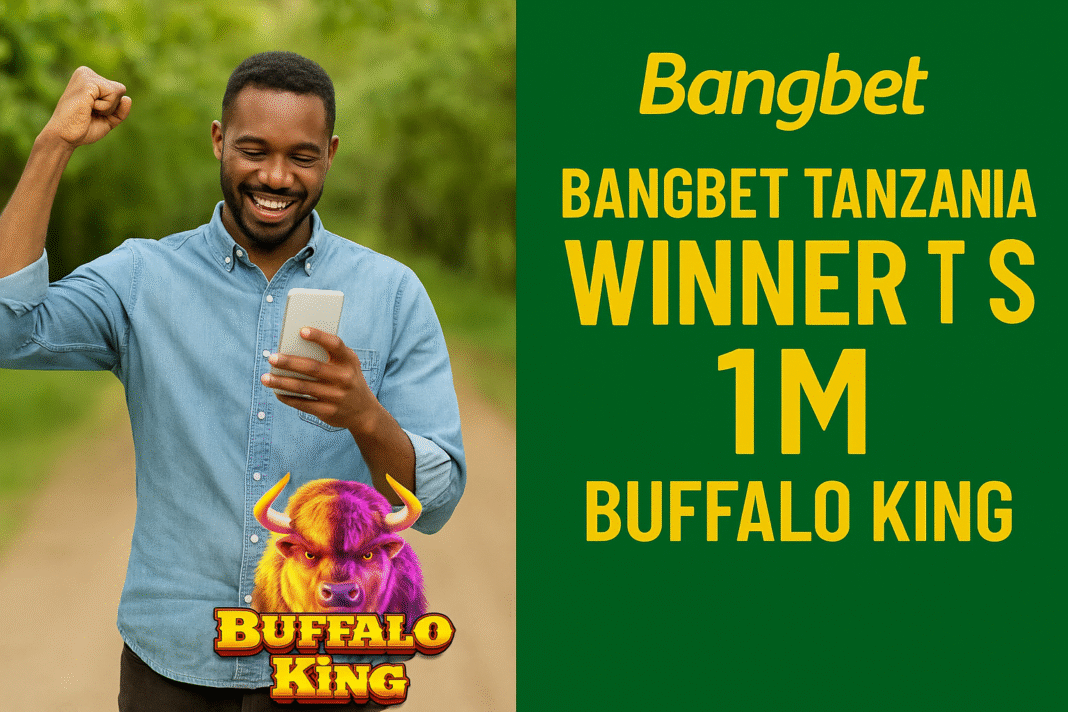 Bangbet Tanzania Player Wins Big: TZS 1 Million Jackpot