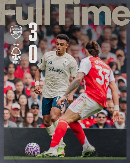 Arsenal vs Nottingham Forest: 3-0 Victory at Emirates Stadium