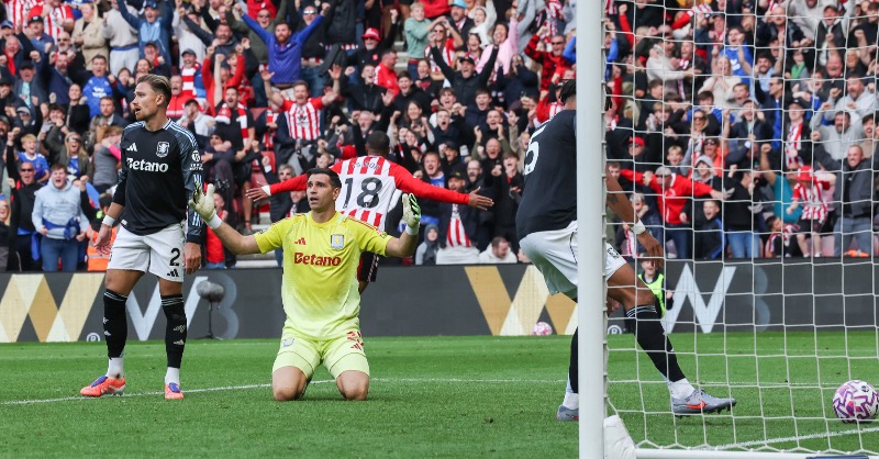 Aston Villa Held 1-1 by 10-Man Sunderland in Premier League