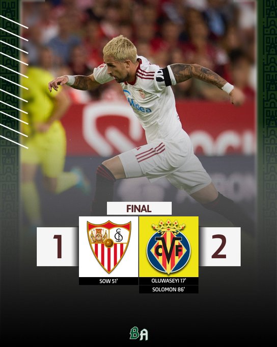 Villarreal Stun Sevilla with Solomon’s Late Strike in LaLiga Thriller