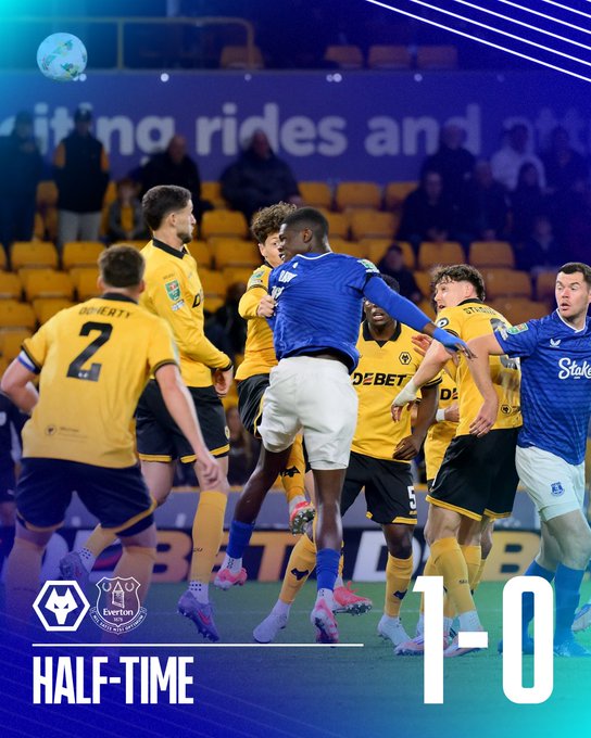 Wolves 2-0 Everton: EFL Cup 1/16-Final Clash Recap
