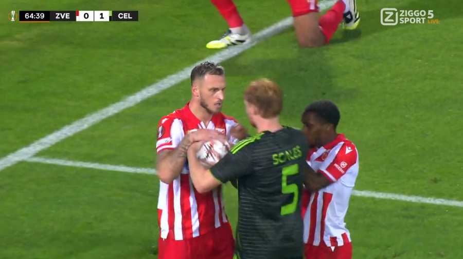 Red Star vs Celtic Ends 1-1 in Europa League Clash