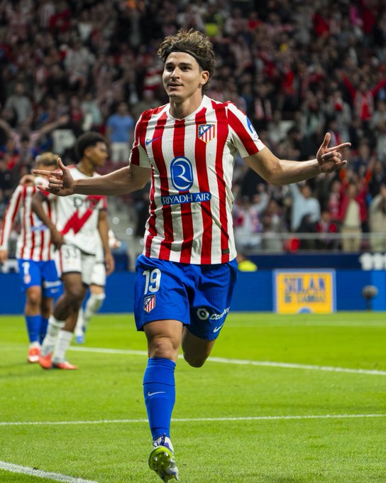 Julián Álvarez Hat-Trick Seals Atlético Madrid Derby Win vs Rayo Vallecano