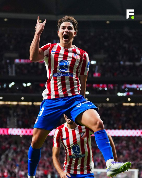 Julián Álvarez Hat-Trick Seals Atlético Madrid Derby Win vs Rayo Vallecano