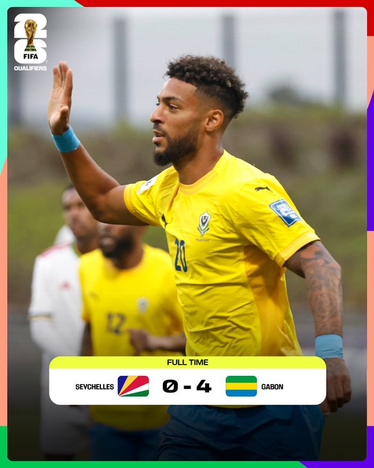 Gabon Thrash Seychelles 4-0 in Africa World Cup Qualifiers