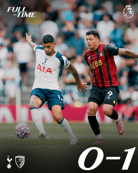 Tottenham Stunned: Bournemouth End Spurs’ Winning Streak