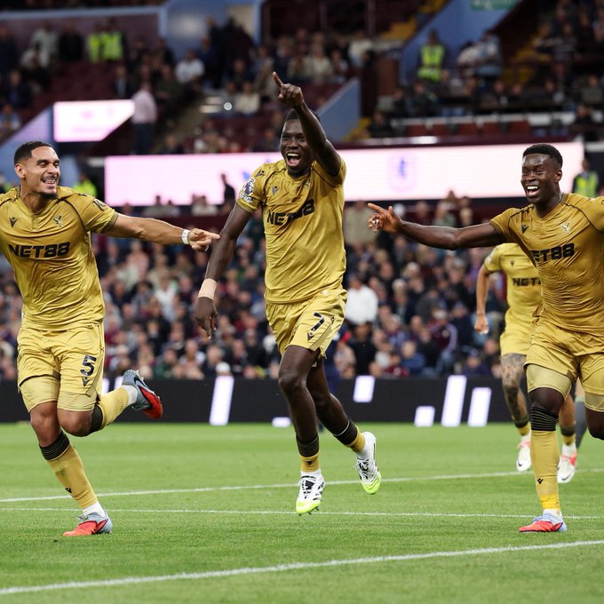 Crystal Palace Stun Aston Villa with 3-0 Victory at Villa Park