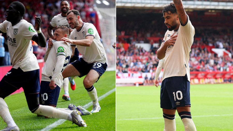 West Ham Stun Nottingham Forest with Late Quickfire Goals