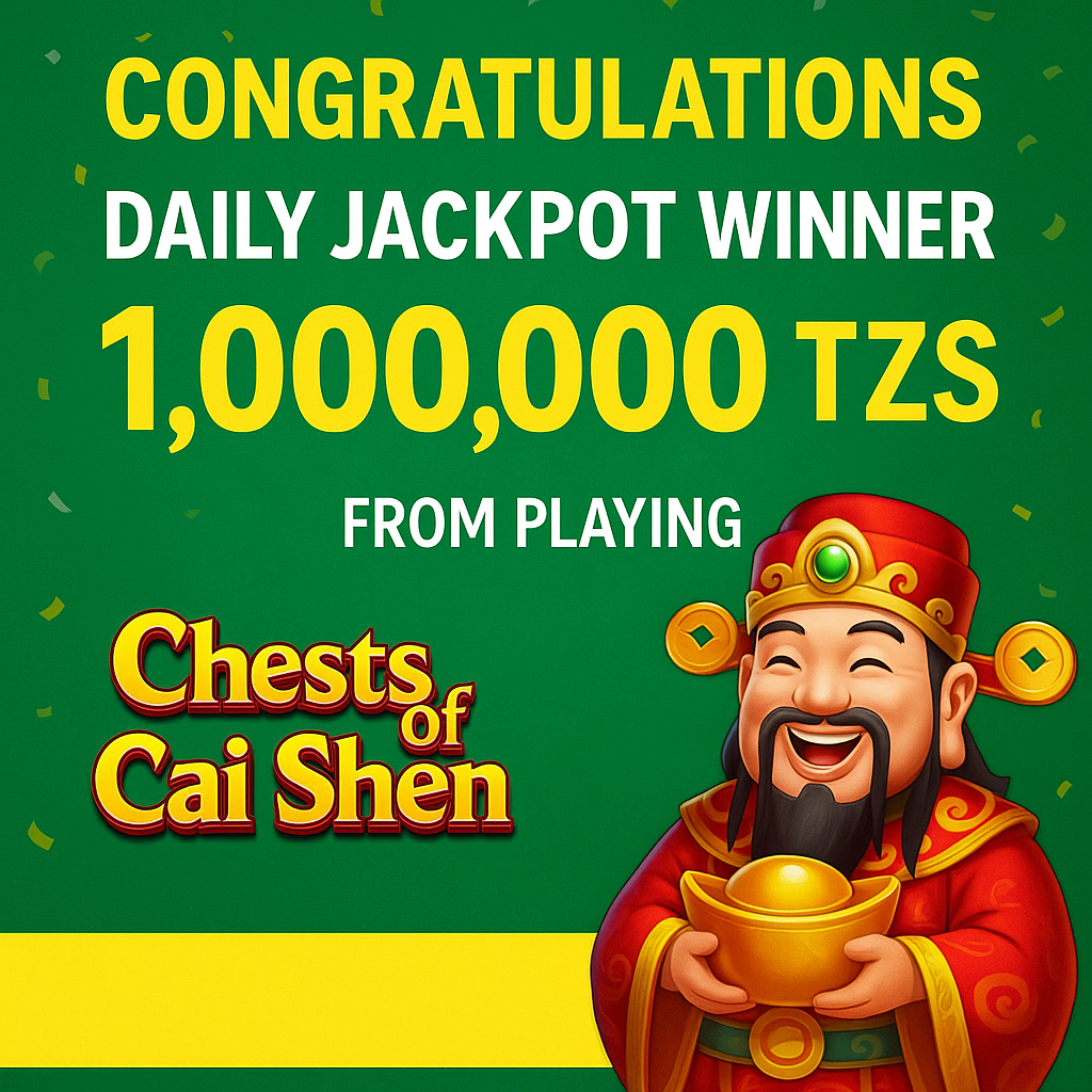 Bangbet Tanzania Celebrates Daily Jackpot Winner of 1 Million TZS!