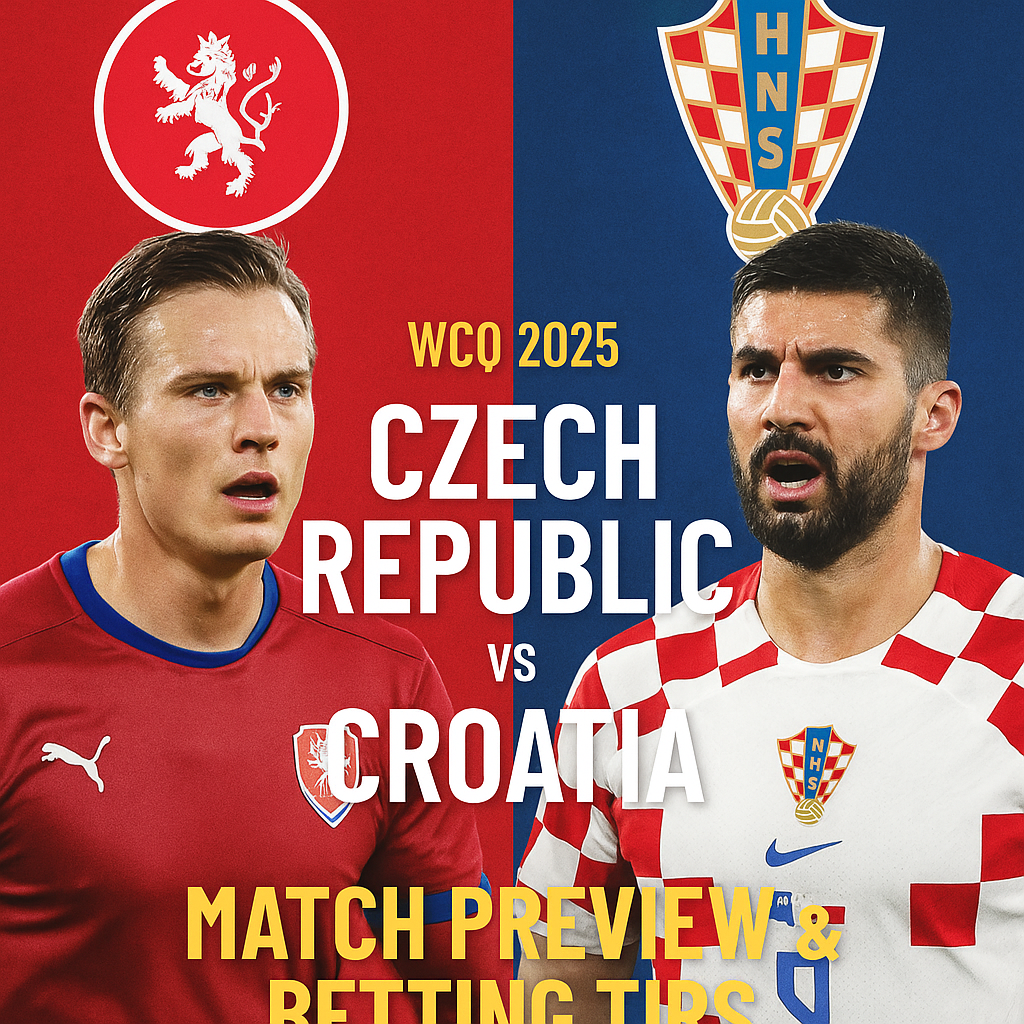 WCQ 2025: Czech Republic vs Croatia Match Prediction and Odds