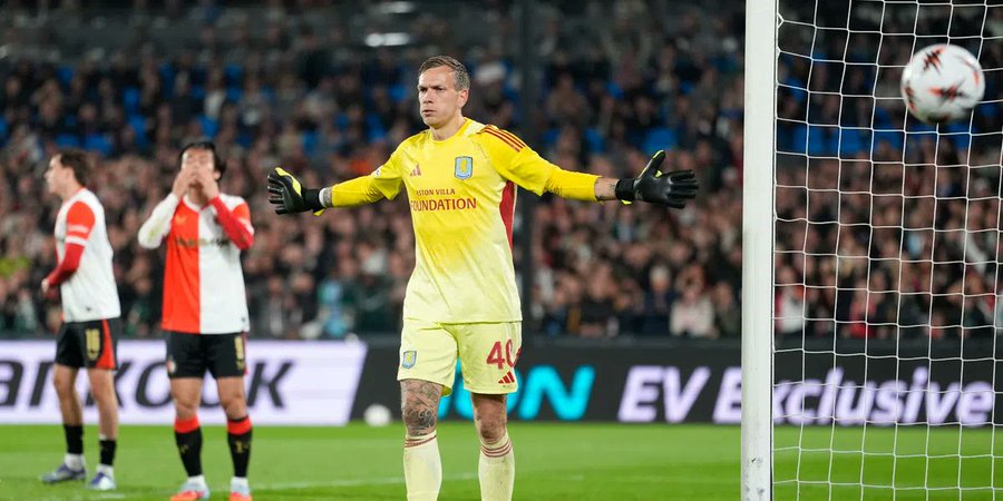 Europa League: Aston Villa Beat Feyenoord 2-0 at De Kuip