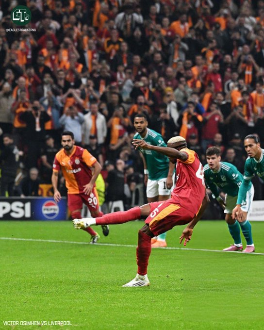 Osimhen Sinks Liverpool as Galatasaray Earn First UCL Points
