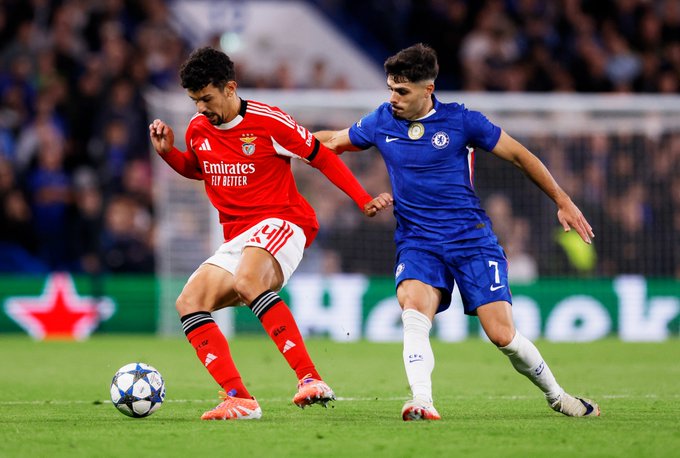 Chelsea Edge Benfica as Mourinho’s Stamford Bridge Struggles Continue