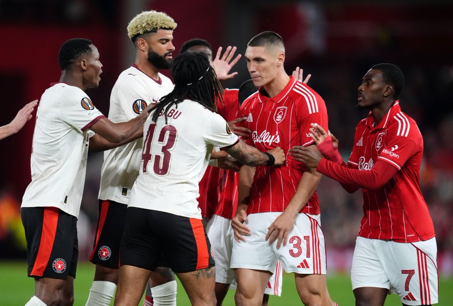 Nottingham Forest Beaten by Midtjylland in Europa Clash