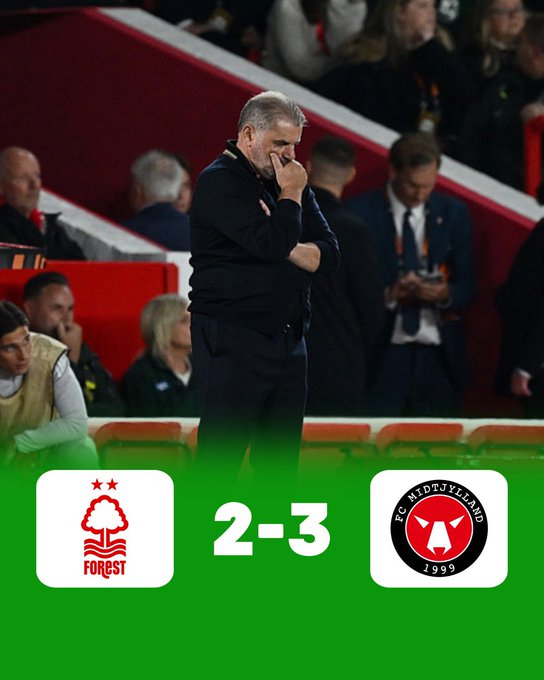 Nottingham Forest Beaten by Midtjylland in Europa Clash