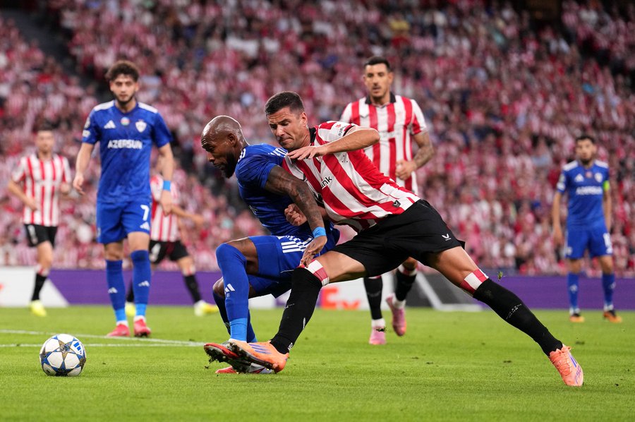 Athletic Club Roar Back to Beat Qarabağ FK 3-1 in UCL Comeback Thriller
