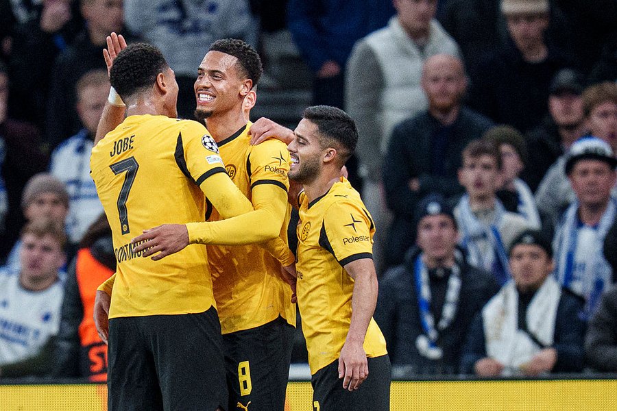 Borussia Dortmund Extend Dominance Over Copenhagen with a 4-2 UCL Thriller