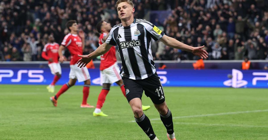 Newcastle United 3–0 Benfica: A Magical Night at St James’ Park
