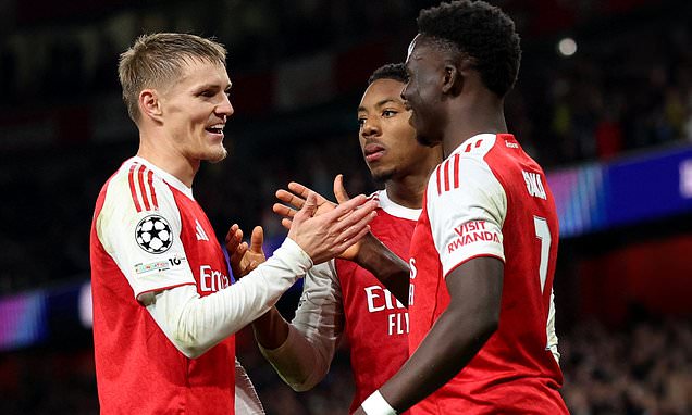 Arsenal 2-0 Olympiacos | Sixth Consecutive UCL Victory