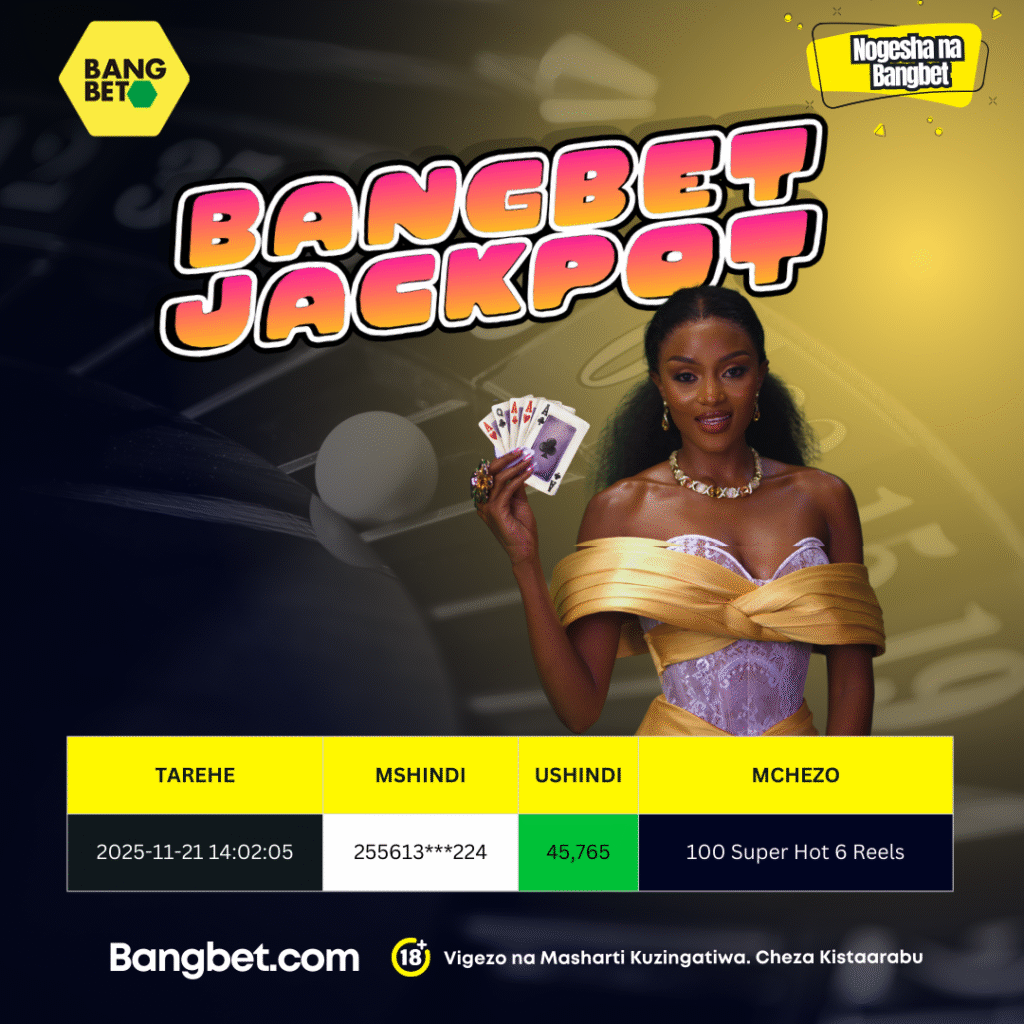 Bangbet Tanzania Celebrates Another Daily Jackpot Winner 