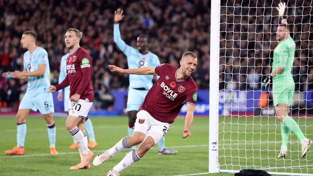 West Ham Edge Burnley 3–2 in Relegation Battle