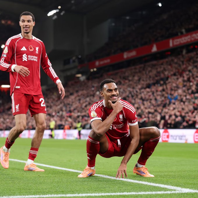 Liverpool Bounce Back! Slot’s Reds Break Domestic Losing Streak With 2-0 Victory Over Aston Villa