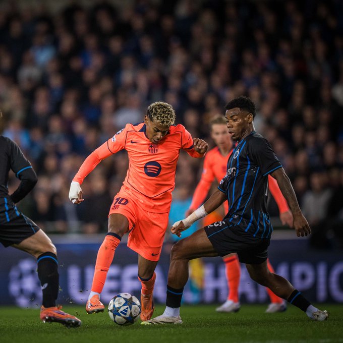 Club Brugge vs Barcelona: Thrilling 3-3 UCL Draw