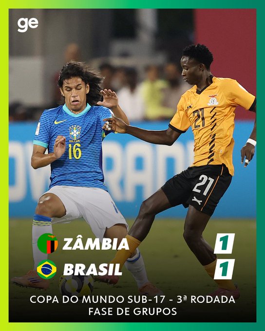 Zambia U17 vs Brazil U17 – Stunning 1–1 World Cup Clash