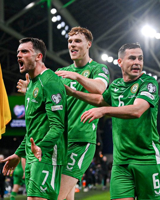 Ireland shocks Portugal 2–0 in World Cup Qualifier