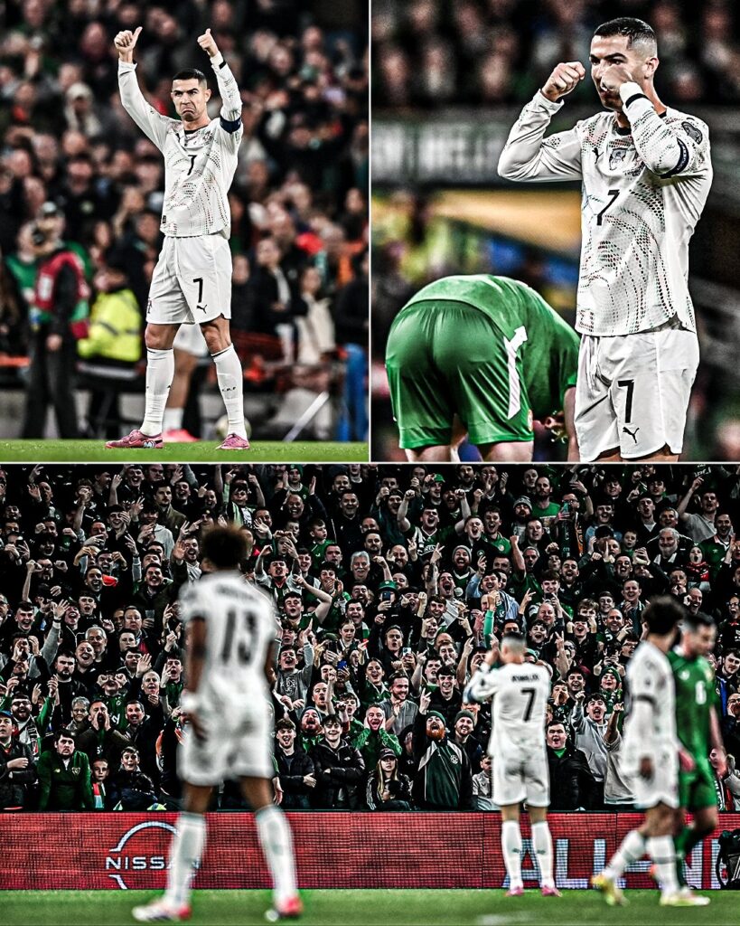 Ireland shocks Portugal 2–0 in World Cup Qualifier