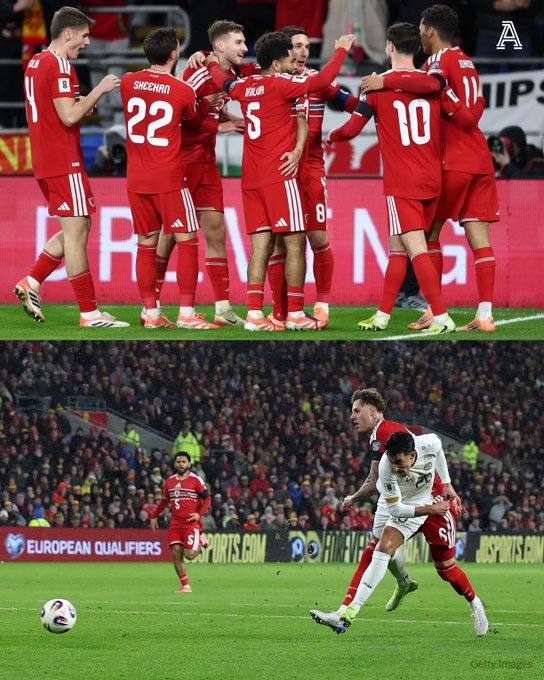 Wales Crush North Macedonia 7–1 in World Cup Qualifier