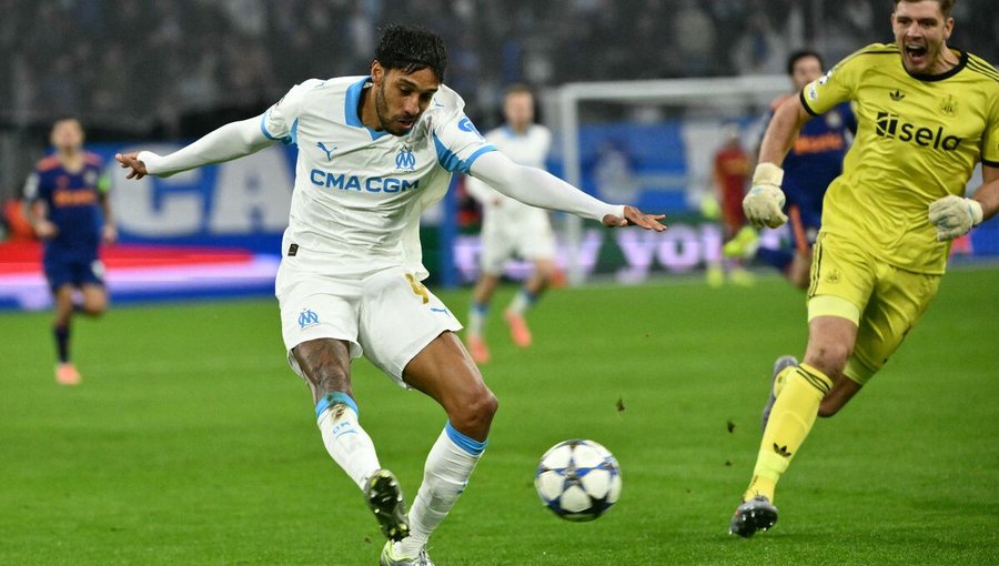 Aubameyang Brace Seals Marseille’s 2–1 UCL Win Over Newcastle
