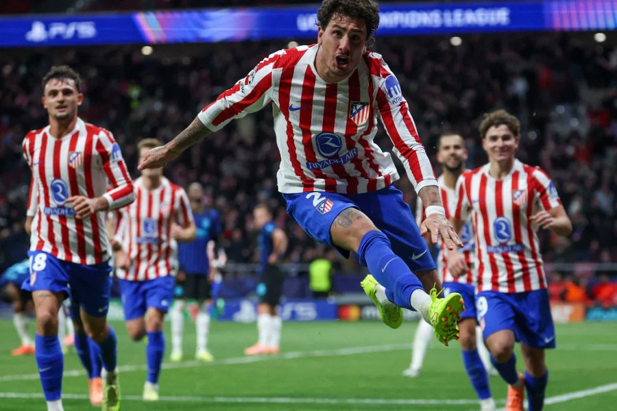 Atlético Madrid Sink Inter Milan with Dramatic 93rd-Minute Winner