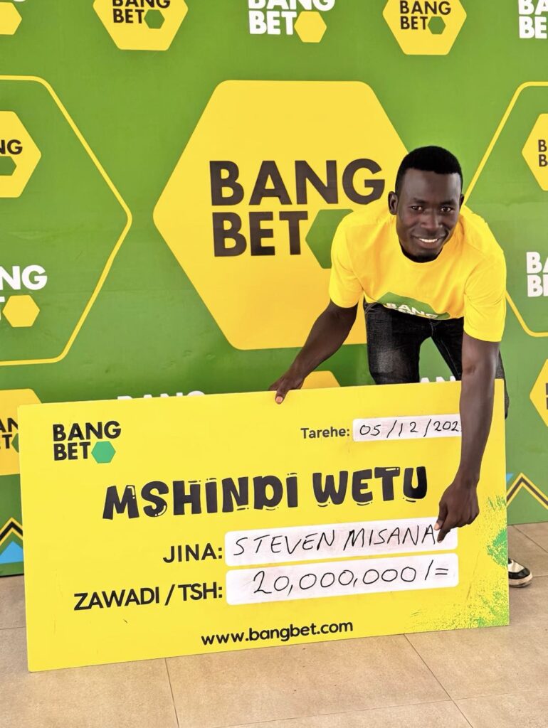 TSh 20M Aviator Win: Steven Misana Shines in Bangbet Tanzania Jackpot