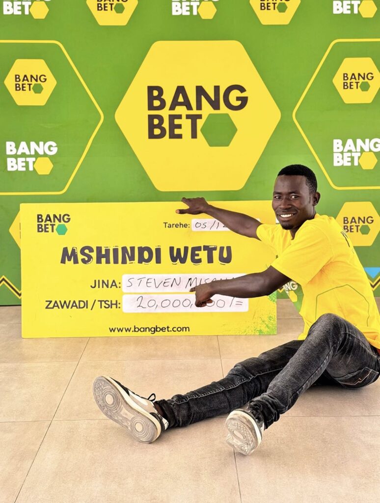 TSh 20M Aviator Win: Steven Misana Shines in Bangbet Tanzania Jackpot