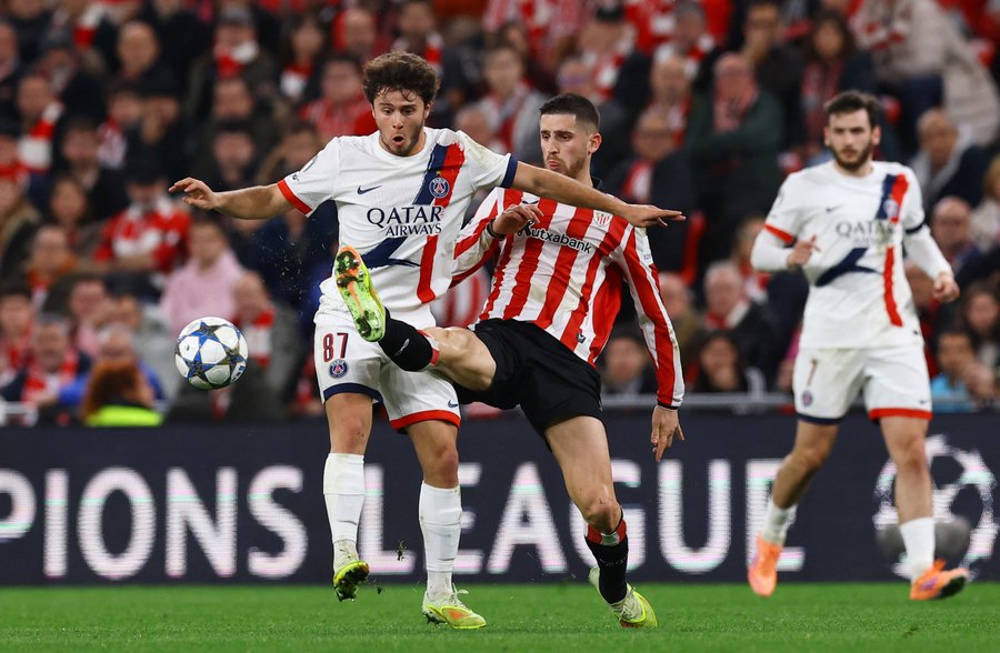 Athletic Club Hold PSG in UCL Stalemate as Simón Shines