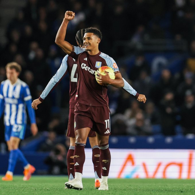 Brighton 3–4 Aston Villa: A Historic Comeback as Emery’s Men Stun the Amex