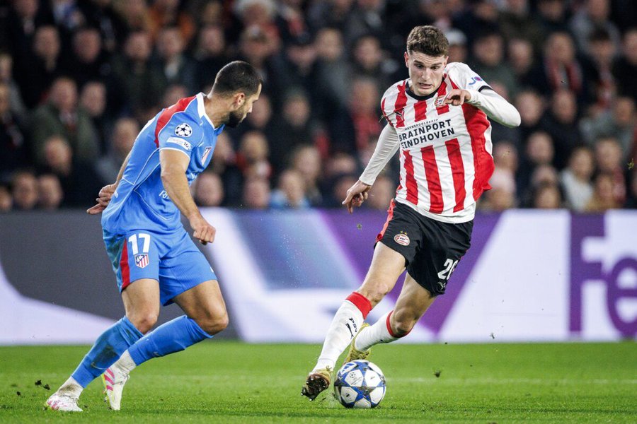 PSV Fall 3-2 to Atlético in High-Drama UCL Showdown