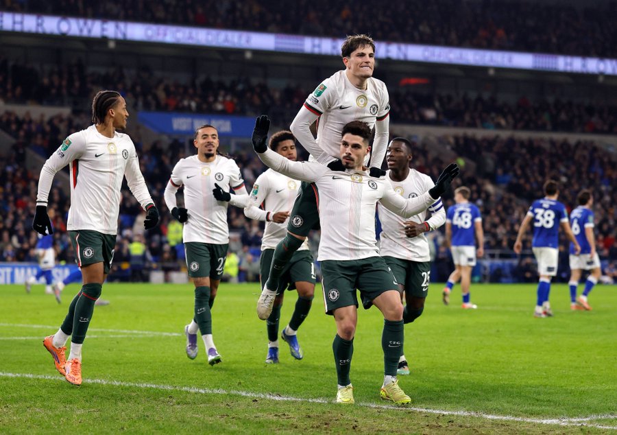 Garnacho and Neto Inspire Chelsea to 3–1 Carabao Cup Win Over Cardiff City