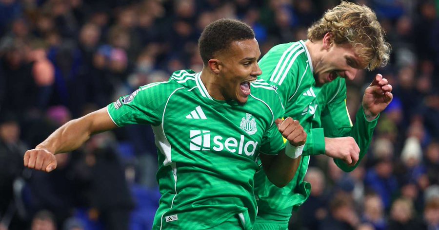 Newcastle Thrash Everton 4–1 at Hill Dickinson Stadium