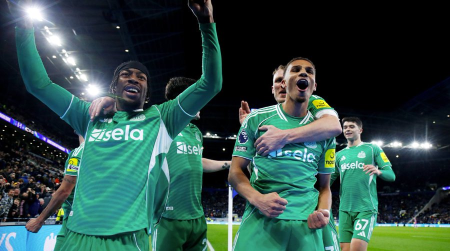 Newcastle Thrash Everton 4–1 at Hill Dickinson Stadium