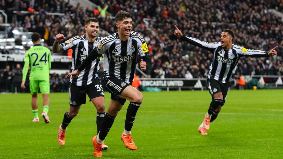 Newcastle United 2-1 Fulham: Lewis Miley’s Late Header Sends Magpies into EFL Cup Semi-Finals