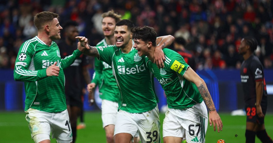 Leverkusen 2-2 Newcastle: Grimaldo Strikes Late as UCL Thriller Ends Level