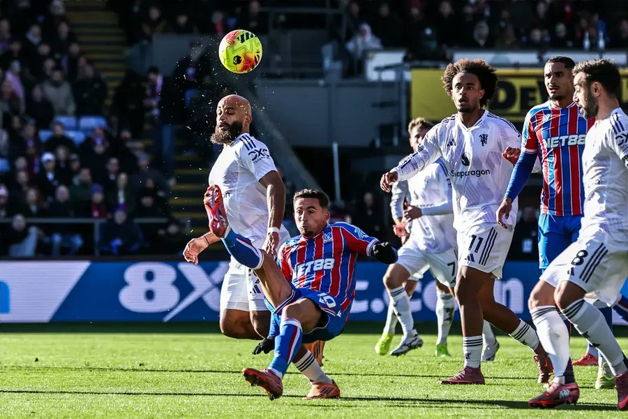 Manchester United Stun Crystal Palace With Comeback Win