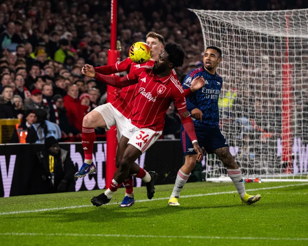 Arsenal Held by Resilient Forest as Title Race Tightens After Goalless Stalemate